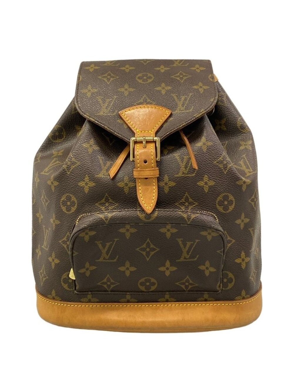 Louis Vuitton Backpack Monogram Montsouris MM Dark Brown